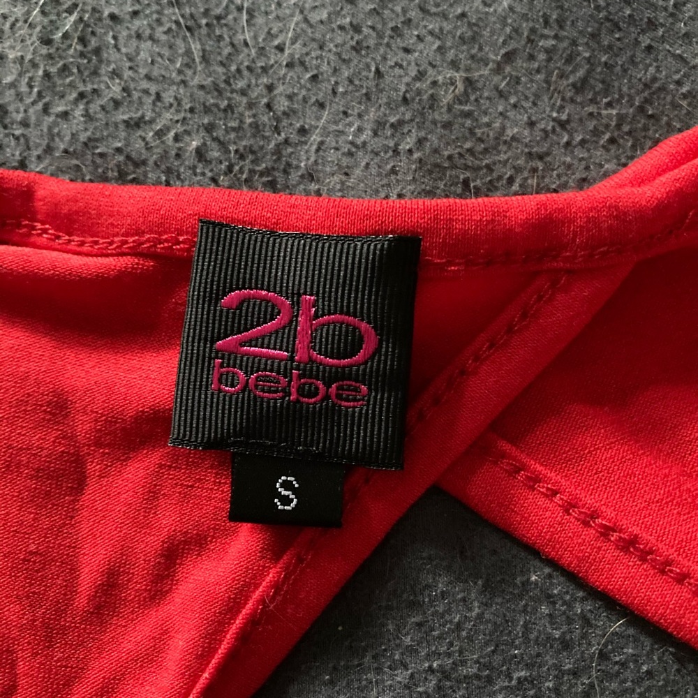 2b Bebe Sequence Top - image 3